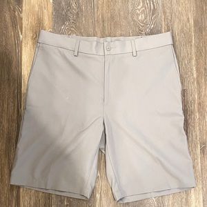 Grey Grand Slam performance golf shorts